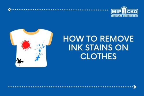 How to Remove Ink Stains on Clothes