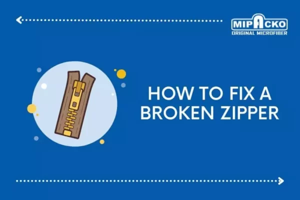 how to fix a broken zipper