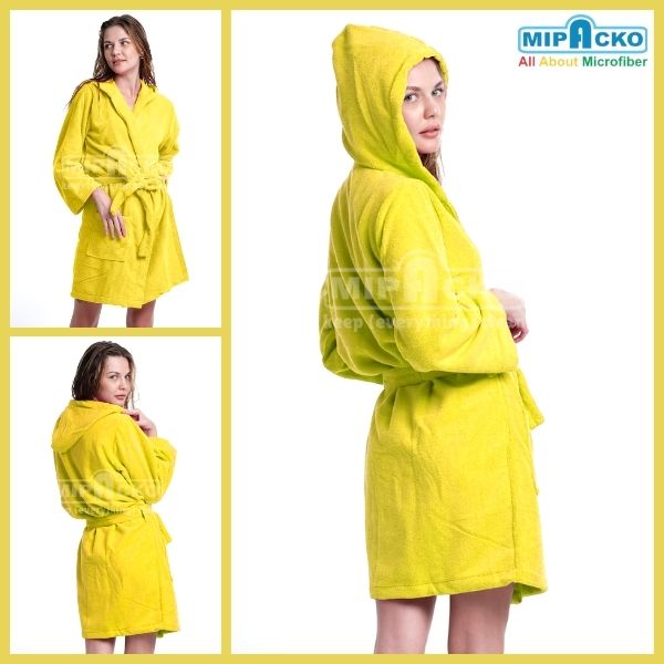 Kimono Tangan Panjang Hoodie Microfiber Mipacko