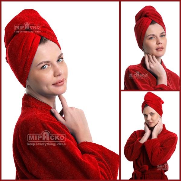 Mipacko Microfiber Hair Turban